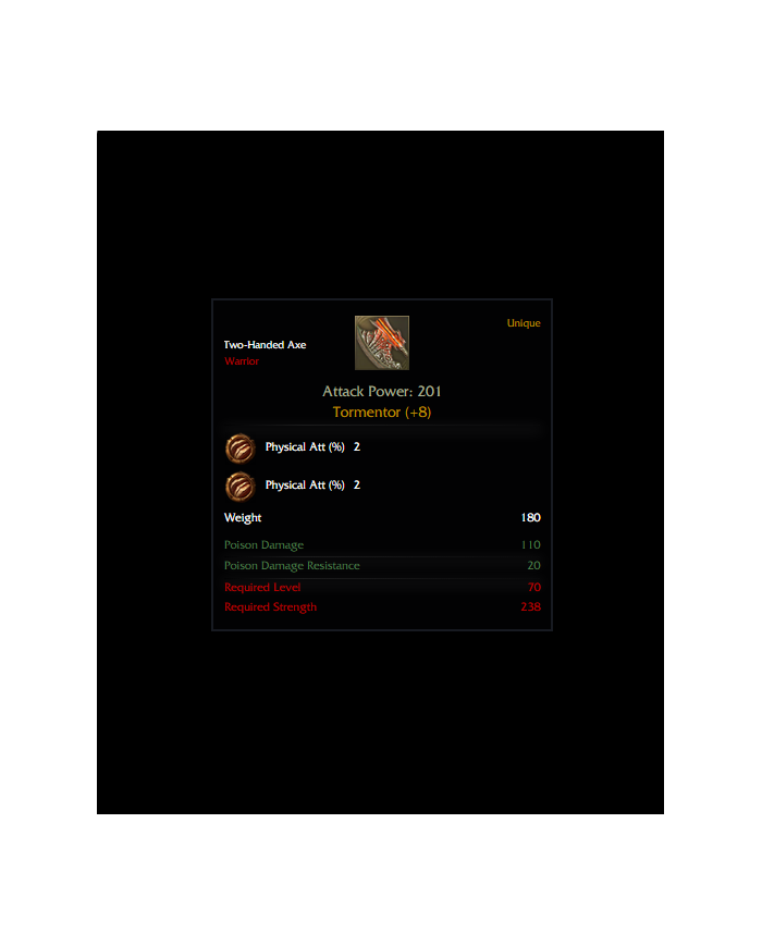 TORMENTOR +8 (ÇİFT PSY 2 RUNE)