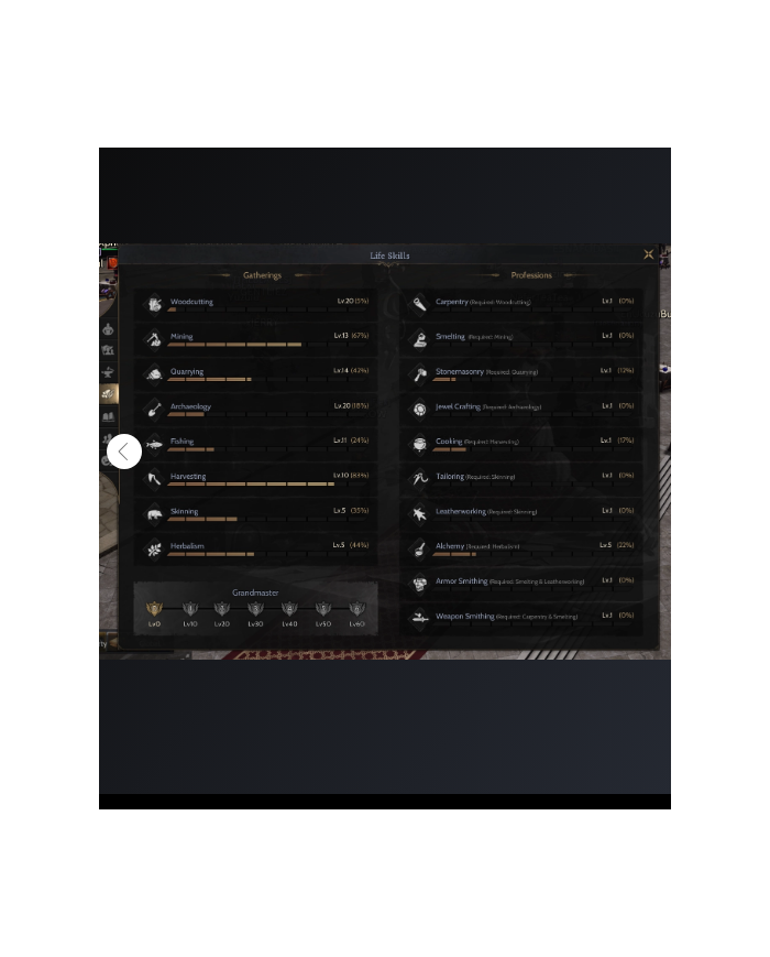 GALİA LUNASKAR SKİLLERİ ACIK GATHER