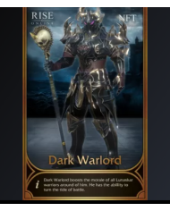 LUNASKAR MAGE KOSTÜM DARK WARLORD