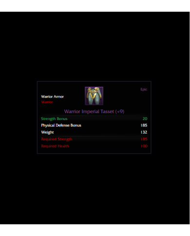 +9 WARRİOR İMPERİAL SET