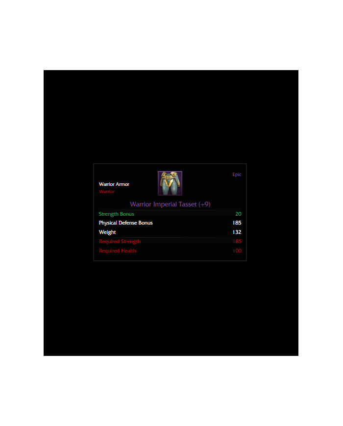 +9 WARRİOR İMPERİAL SET