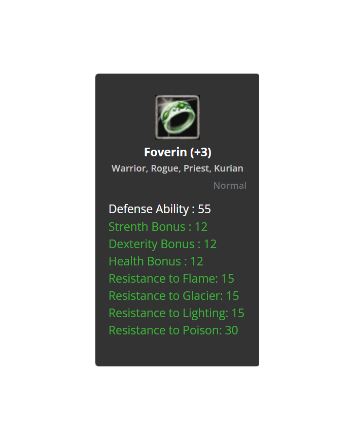 +3 Dual Foverin Ring