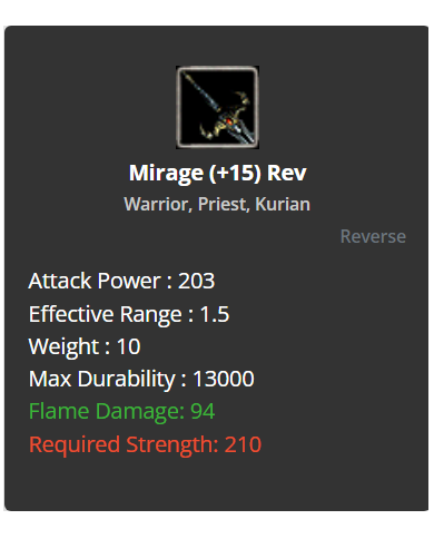 +15 Mirage Sword