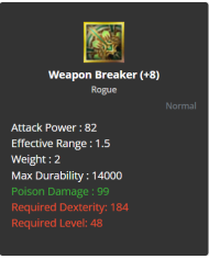 weapon breaker