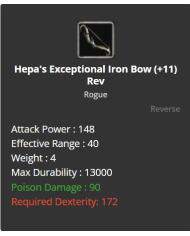 +11 Hepa Exp İron Bow
