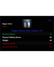 ROGUE HEAVY PLATE 9 SET