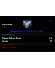ROGUE HEAVY PLATE 9 SET