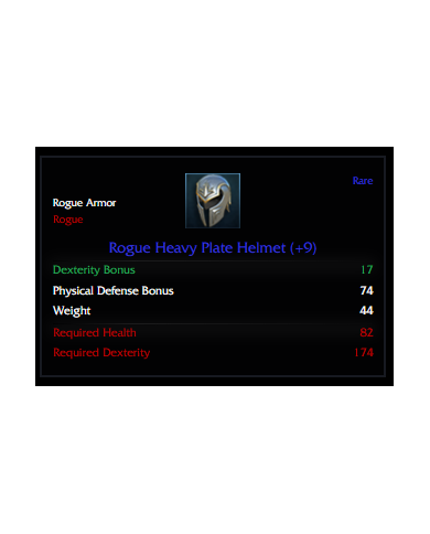 ROGUE HEAVY PLATE 9 SET