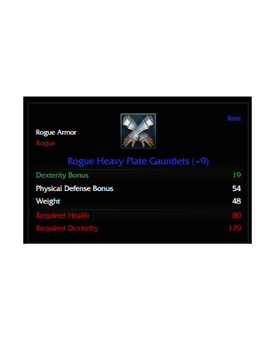 ROGUE HEAVY PLATE 9 SET