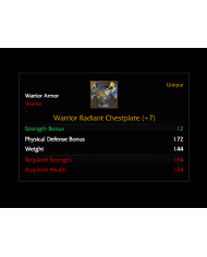 +9 ROGUE HEAVY PLATE