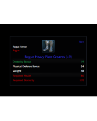 +9 ROGUE HEAVY PLATE