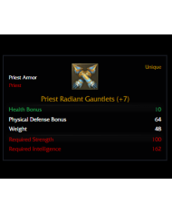 +7 Priest Radiant Set 