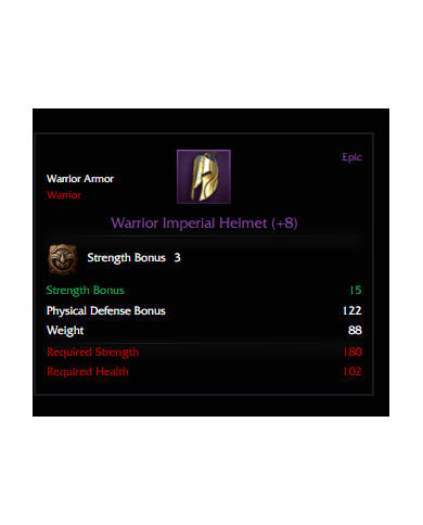 Warrior Imperial +8 SET