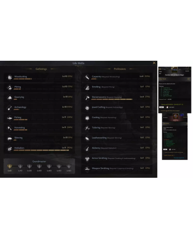 +6 RELİC, +10 Meslek , FR LR SKİLLERİ AÇIK ,122 K BP MAGE