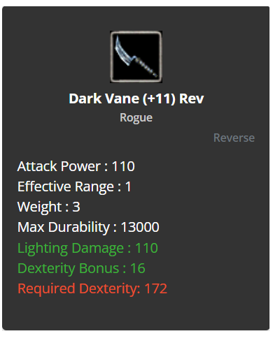 dark vane 11